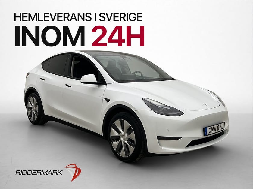 Bild 1 av Tesla Model Y Long Range AWD SV-Såld Dragkrok AP Pano 360°