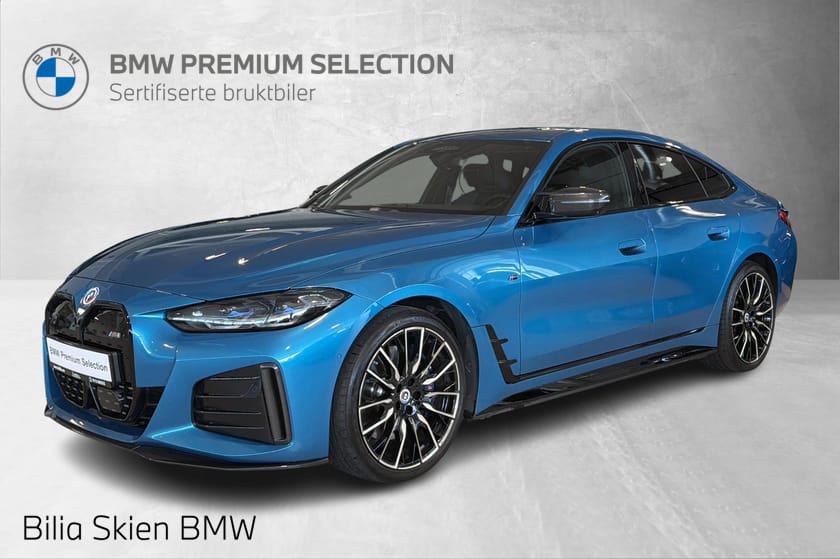Bilde 1 av BMW i4 M50 xDrive Gran Coupé Supercharged Individual Karbonpakke acc krok Laser 360