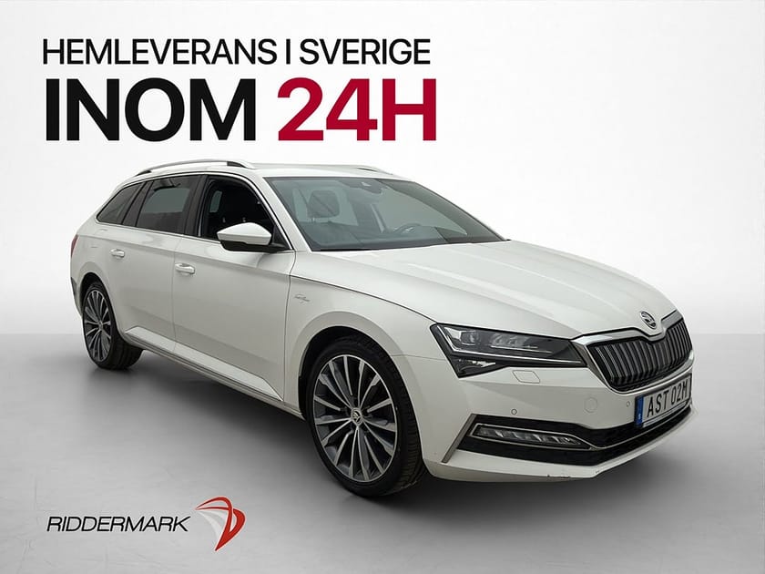 Bild 1 av Škoda Superb iV Kombi Skoda 218hk L&K Värmare Cockpit Canton Drag MOMS