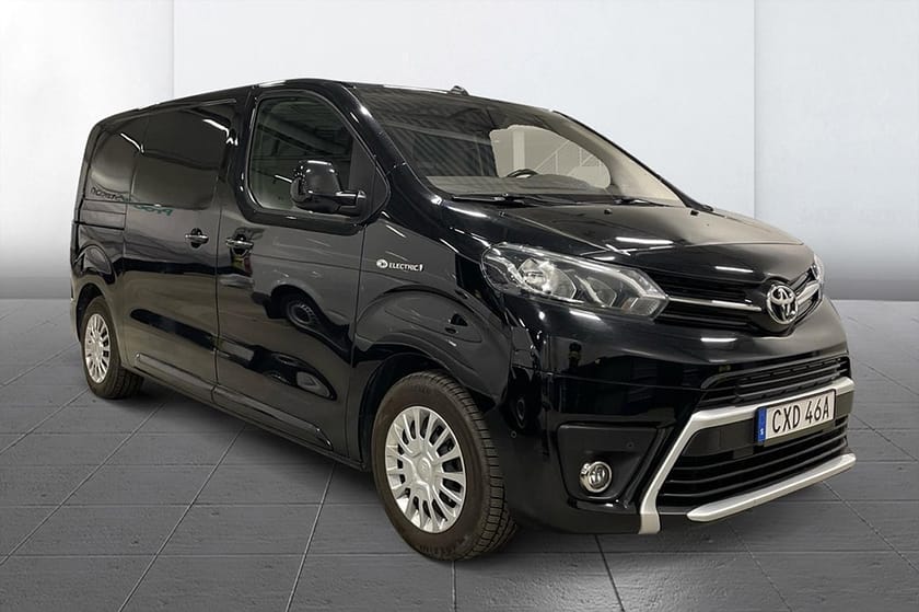 Bild 3 av Toyota Proace Electric 75 kWh L2 Komfort+ Drag 2xSidodörr Navi Kamera 3-sits 136hk