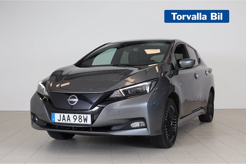 Bild 1 av Nissan Leaf e+ 62 kWh 217HK Tekna Skinn 360° Navigation Keyless