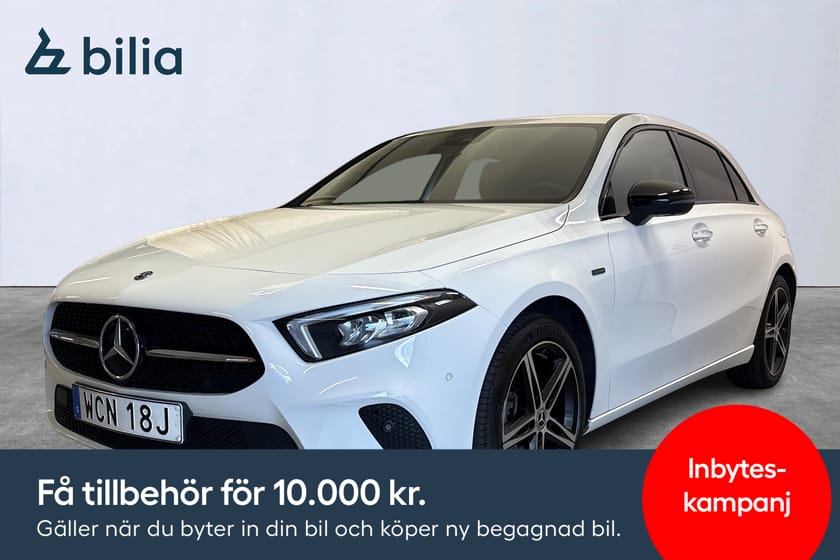 Bild 1 av Mercedes-Benz A 250 e Progressive/ 360kamera/ Night package/ V-hjul