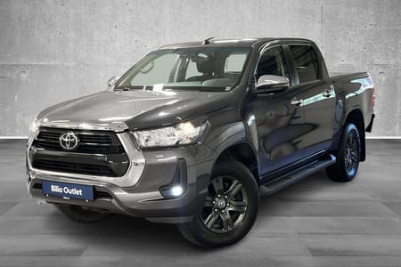 Toyota Hilux Dobbelcab 2.4, AWD, D-cab Automat, Kamera, Hengerfeste, DAB+