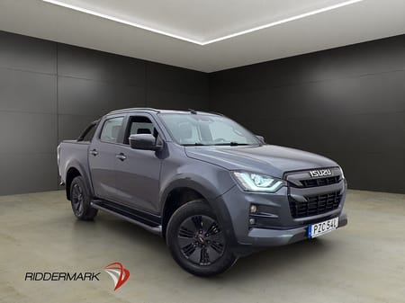 Isuzu D-Max Crew Cab XRX 1.9 CNG 4WD Drag Diff Kamera Skinn Värm MOMS