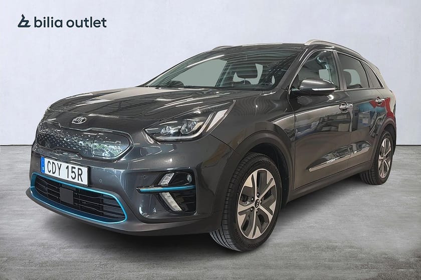 Bild 1 av Kia e-Niro e- 64 kWh Advance Plus Dragkrok Moms Skinn B-kamera