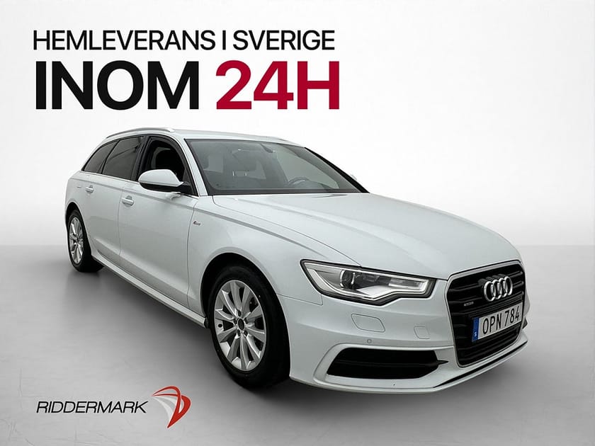 Bild 1 av Audi A6 Avant 3.0 TDI V6 Quattro S-Line BOSE P-Sensorer Elstolar