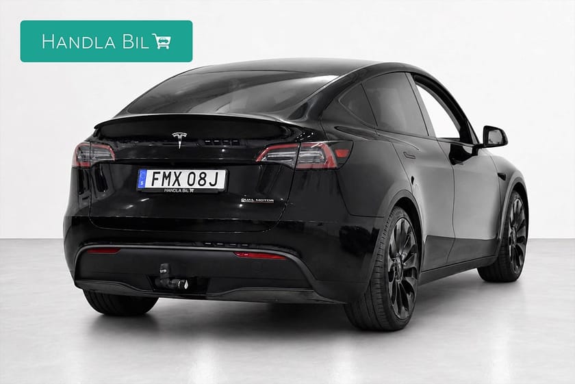 Bild 5 av Tesla Model Y Performance Autopilot Drag Skinn Pano Moms 534hk