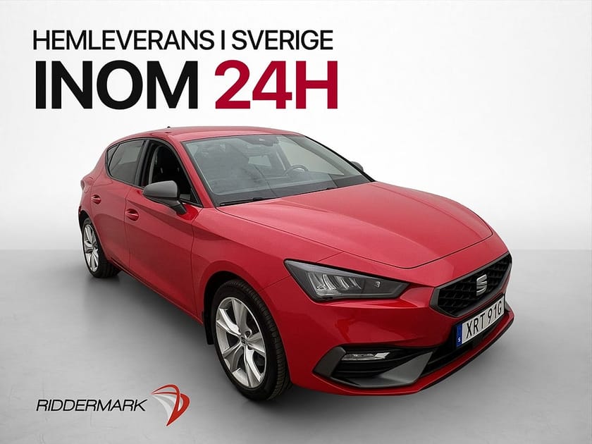Bild 3 av SEAT León e-Hybrid 204hk FR Drag Cockpit Dragkrok CarPlay