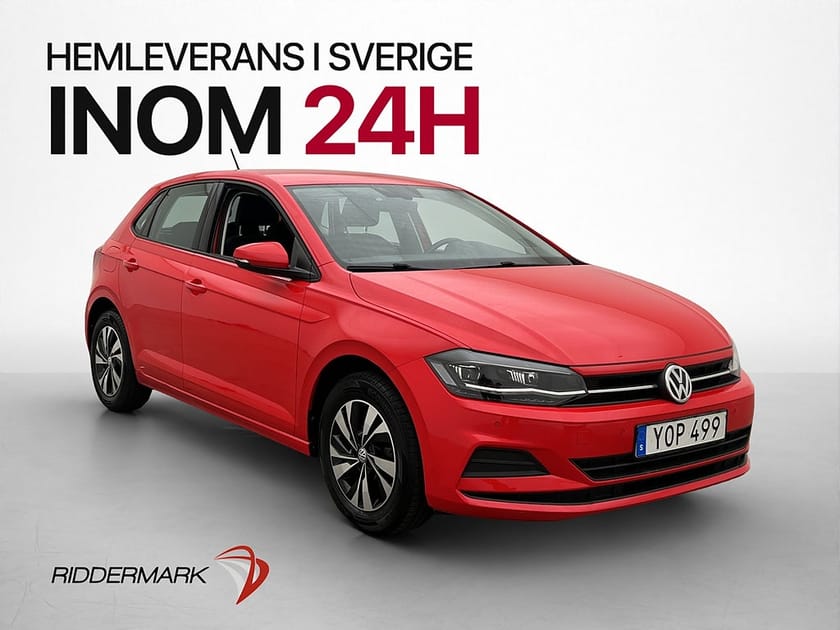 Bild 1 av Volkswagen Polo 1.0 TSI 95hk Base PDC Bluetooth Farthållare