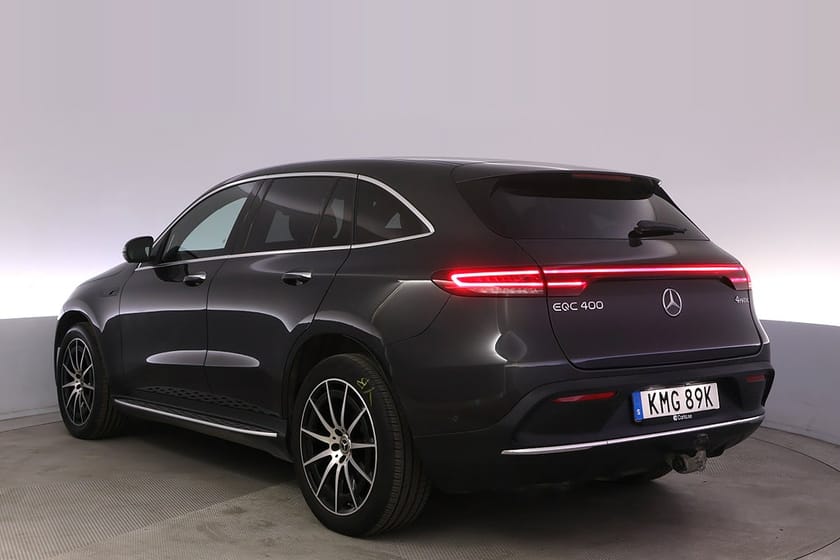 Bild 4 av Mercedes-Benz EQC 400 4MATIC 4M AMG Pano Burmester 360 BSM Drag