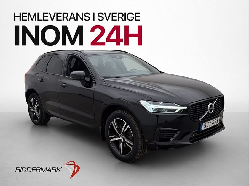 Bild 1 av Volvo XC60 T6 AWD R-Design Pano H/K Värmare Kamera Nav Drag