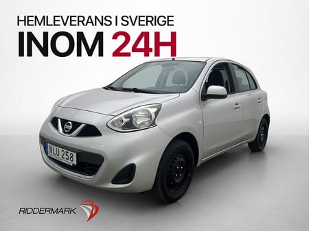 Nissan Micra 1.2 80hk Farthållare Bluetooth 0.50 l/mil
