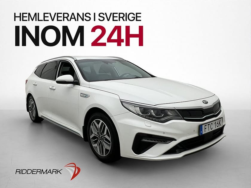 Bild 1 av Kia Optima Sport Wagon Plug-in Hybrid SW 205hk Advance Plus H/K Kamera Dragkrok