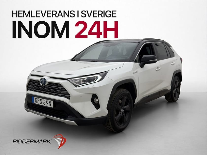 Bild 3 av Toyota RAV4 Hybrid AWD-i AWD Style JBL 360° Skinn Elstol Drag