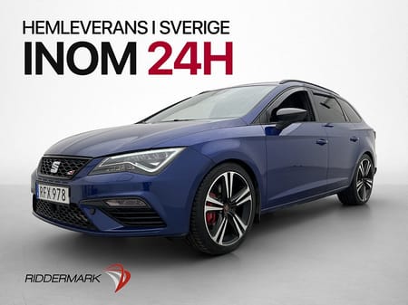 SEAT León Cupra ST AWD 300hk Kamera Navi CarPlay Adapt-fart
