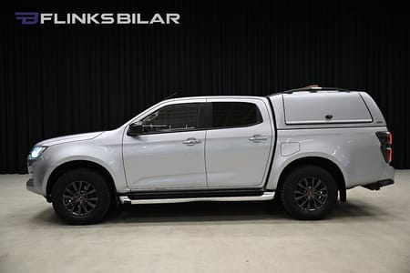 Isuzu D-Max Crew Cab 163HK Automat|Dubbelhytt|Kåpa|Drag|Värmare|Moms|SeUtr!!