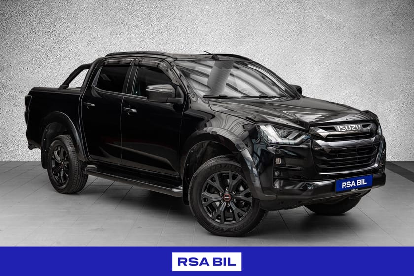 Bilde 1 av Isuzu D-Max Dobbelcab 1,9 Dob Cab Black/Magnum Edition. H feste/Nybilgaranti