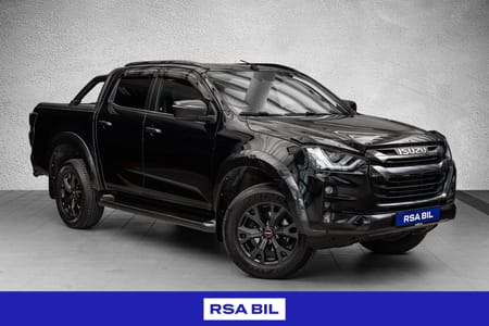 Isuzu D-Max Dobbelcab 1,9 Dob Cab Black/Magnum Edition. H feste/Nybilgaranti