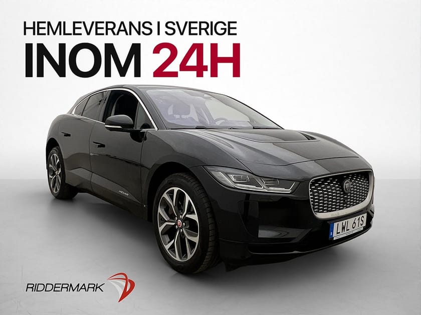 Bild 1 av Jaguar I-Pace EV320 AWD 360° Meridian Navi Pano Rattvärme