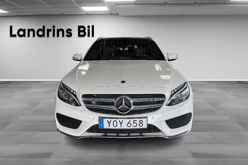 Bild 2 av Mercedes-Benz C 220 T d 4MATIC AMG Line / Drag / Pano / Värmare