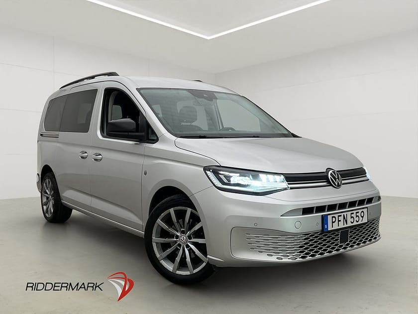 Bild 1 av Volkswagen Caddy Maxi 7-Seater Life Värm Cockpit Drag LED Kamera Moms