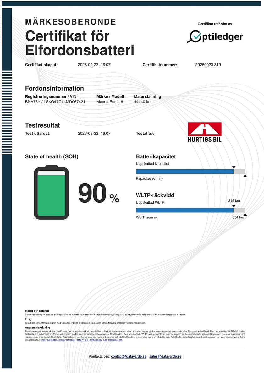 Bild 3 av Maxus Euniq 6