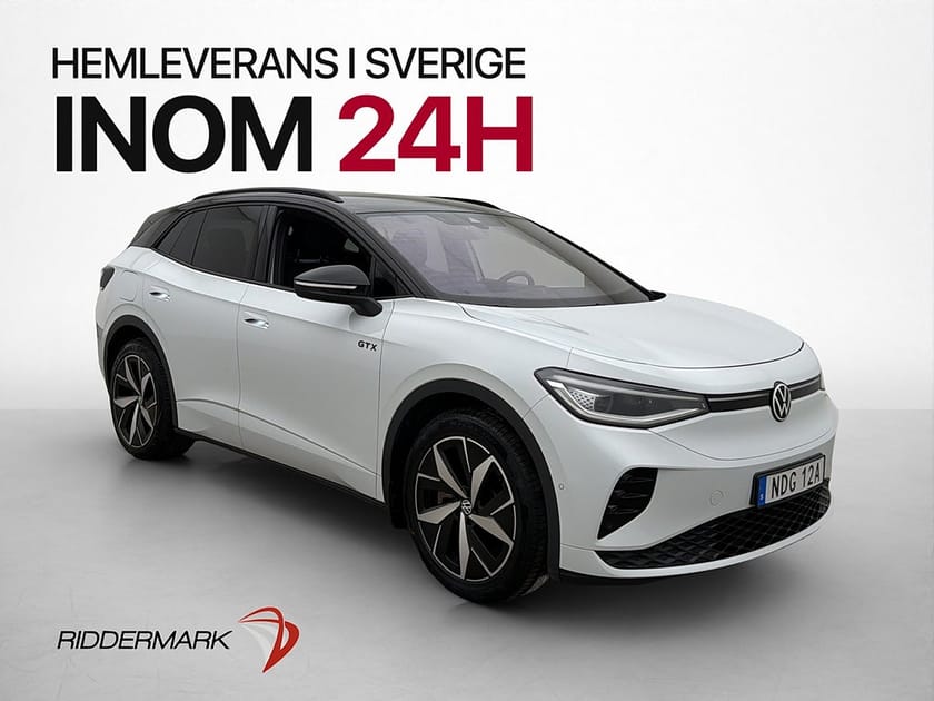 Bild 1 av Volkswagen ID.4 GTX 77kWh 4M MOMS Drag Kamera Värmepump IQ