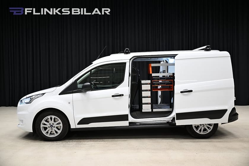Bild 1 av Ford Transit Connect 210 LWB 100HK L2|Automat|Dubbelörr|Inredd|Xenon|SeUtr!