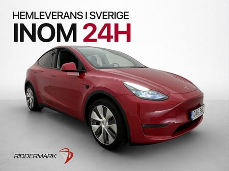 Tesla Model Y Long Range AWD Svensksåld Panorama Värmepump