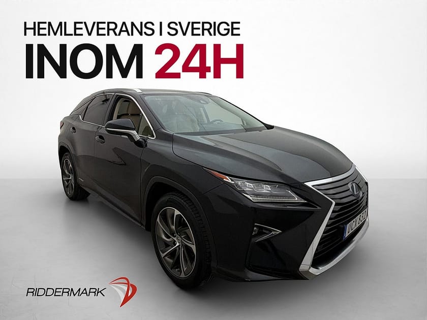 Bild 1 av Lexus RX 450h AWD 313hk Executive M&L HUD Värmare Drag Läder