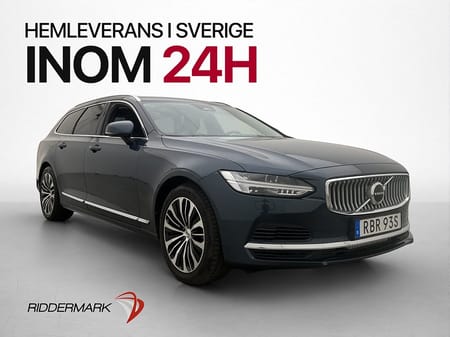 Volvo V90 Recharge T6 AWD Core Edt Kamera Skinn Drag MOMS
