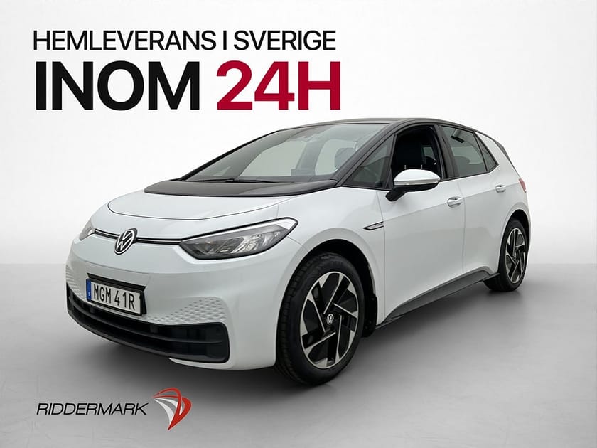 Bild 3 av Volkswagen ID.3 Pro Performance 204hk Navi Rattvärme CarPlay