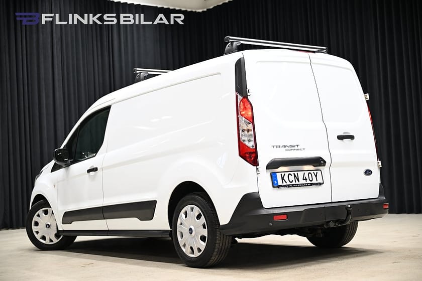 Bild 3 av Ford Transit Connect 210 LWB 100HK L2|Automat|Inredd|Dubbelgolv|Moms|EnÄgare