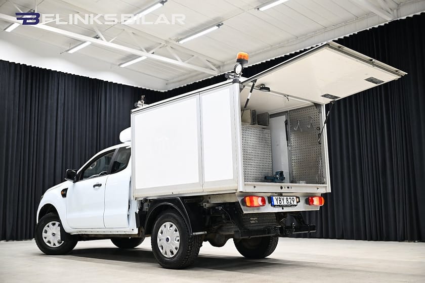 Bild 4 av Ford Ranger SuperCab 2.2 TDCi 160HK Servicebil|Kåpa|V-Inredd|Inverter|SeUtr!