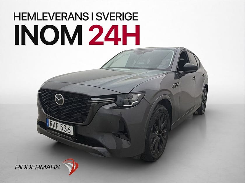 Bild 3 av Mazda CX-60 PHEV AWD Homura Bose 360° HUD Skinn Drag MOMS