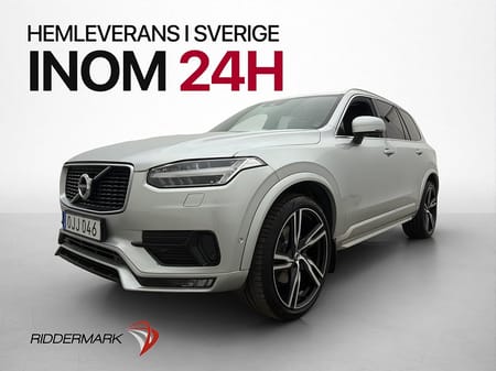 Volvo XC90 7-seater D5 AWD 235hk 7-sits R-Design B&O Pano Kamera