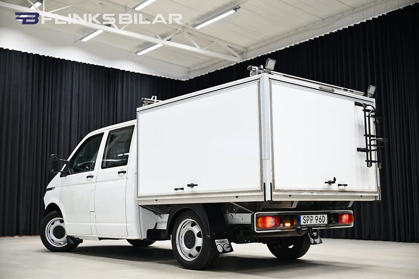 Bild 4 av Volkswagen Transporter Chassi Dubbelhytt 4Motion 150HK Dubbelhytt|Kåpa|Inredd|Leasbar|SeUtr!!