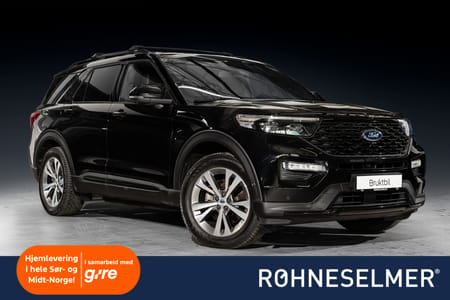 Ford Explorer Plug-In Hybrid ST-Line V6 457hk 7seter Krok Forvarme Massasje Pano Acc