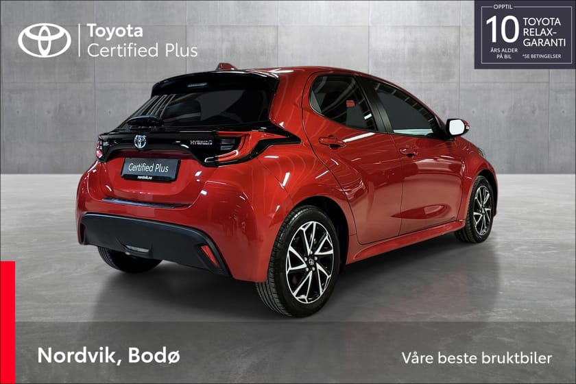 Bilde 5 av Toyota Yaris Hybrid Active Tech Varme ratt Rentekampanje 1,95%