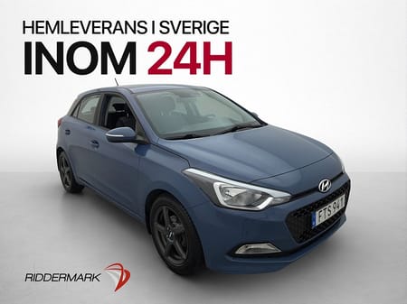 Hyundai i20 1.4 101hk Premium AC Bluetooth Farthållare