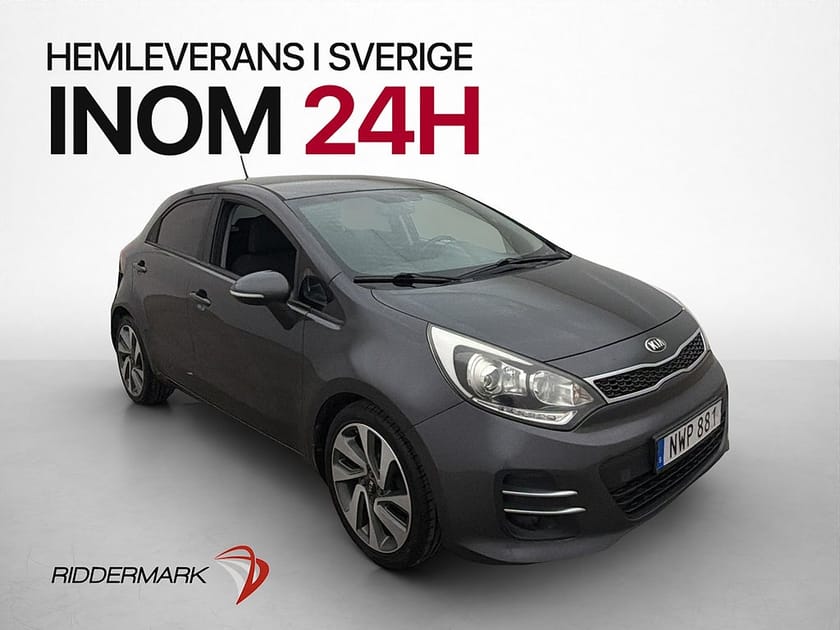 Bild 1 av Kia Rio 1.2 CVVT GLS 84hk Kamera Navi Rattvärme En-Brukare