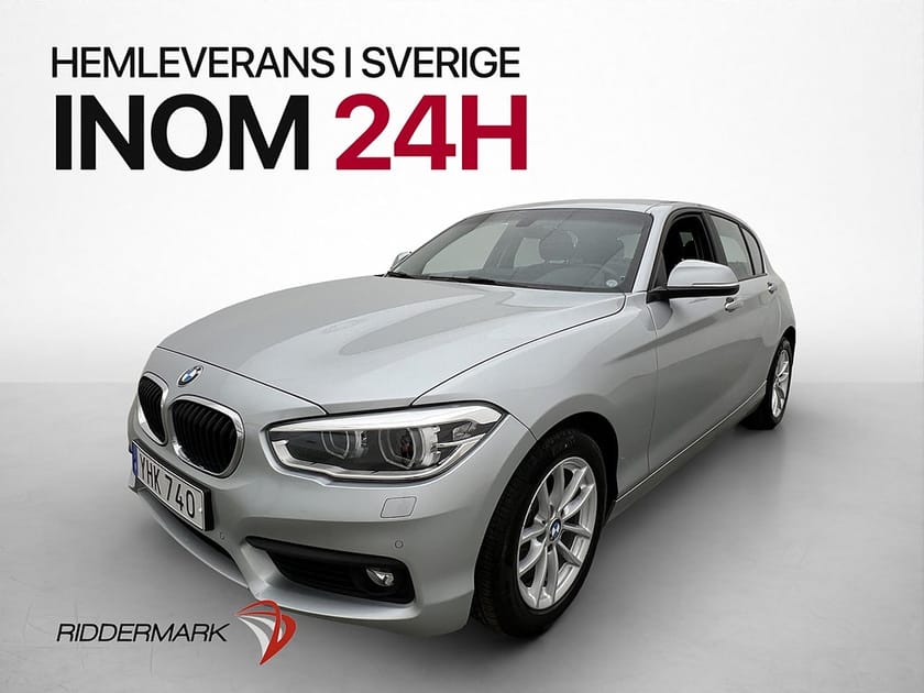 Bild 3 av BMW 118i 136hk Advantage P-sensorer Farthållare Bluetooth