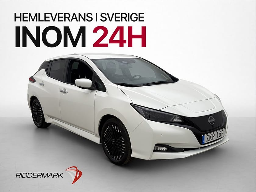 Bild 1 av Nissan Leaf 150hk N-Connecta 360° kamera Navi Rattvärme MOMS