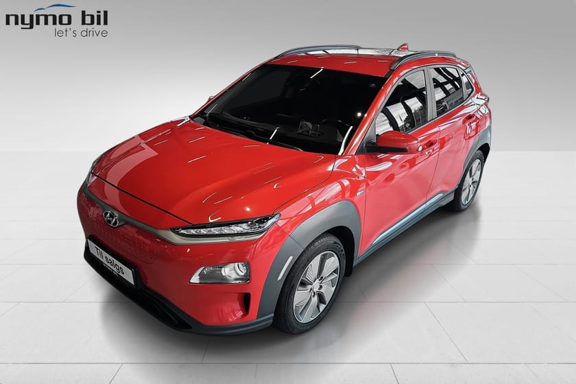 Bilde 2 av Hyundai Kona Electric 64 kWh LR Premium - Norsk bil, Skinn, R.Kamera, Gode dekk