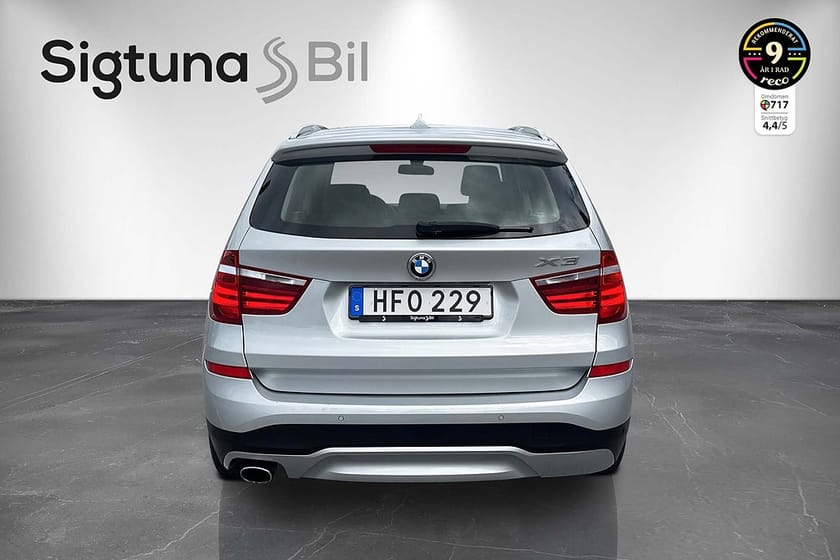 Bild 4 av BMW X3 xDrive20d 2-ÄGARE HALVSKINN RATTVÄRME PDC 190hk