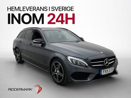 Mercedes-Benz C 220 T d BlueTEC AMG Line Night Skinn Drag 170hk