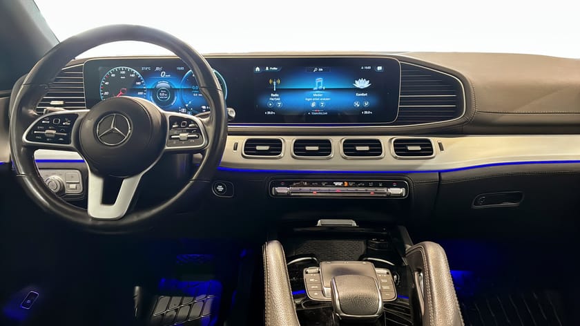 Bild 4 av Mercedes-Benz GLE 350 de 4MATIC Coupé AMG Line Panorama Dragkrok HUD