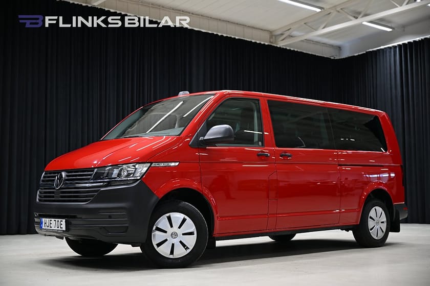 Bild 3 av Volkswagen Caravelle DSG 150HK L2 9-Sits|Drag|Värmare|Dubbeldörr|Moms|SeUtr!