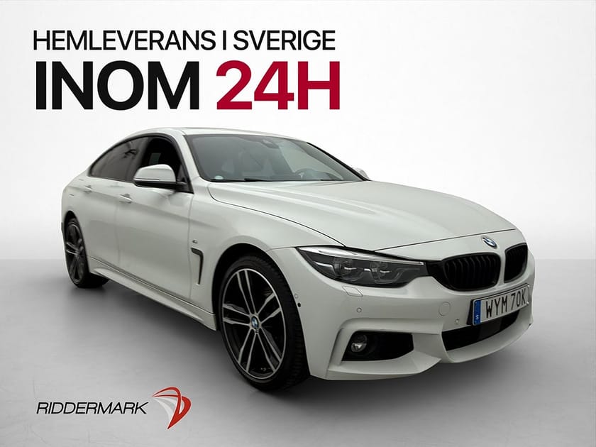 Bild 3 av BMW 420d xDrive Gran Coupé 420 M Sport Pano H/K Skinn Drag Navi