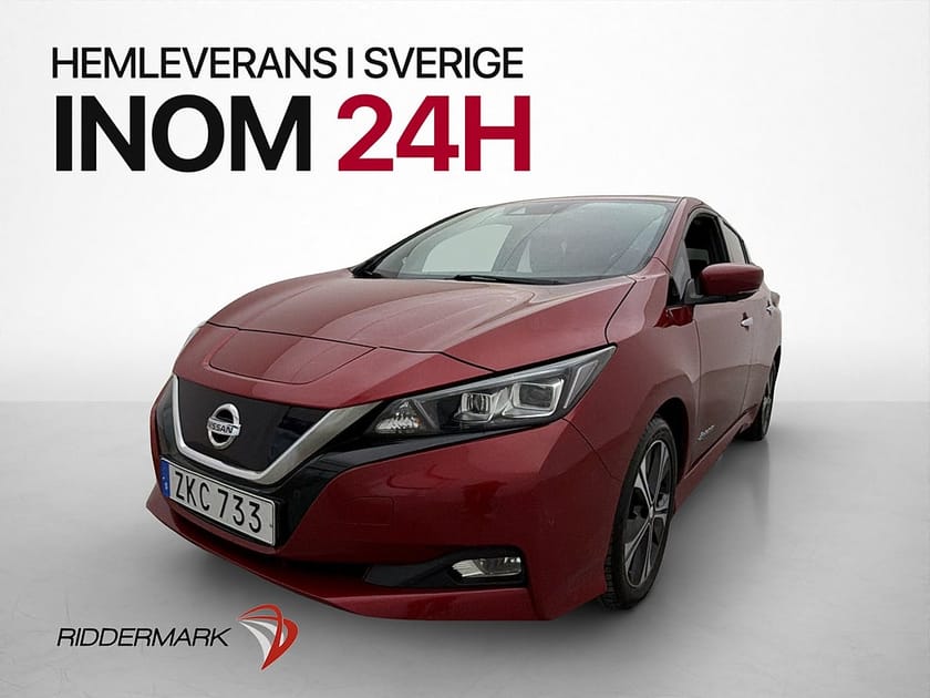 Bild 1 av Nissan Leaf 150hk BOSE 360° Navi Rattvärme Carplay